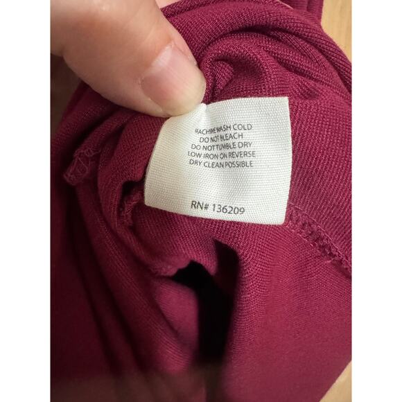 Hatch | NWT The Virginia Seamed Maternity Dress in Berry | Size 1 - Picture 12 of 14